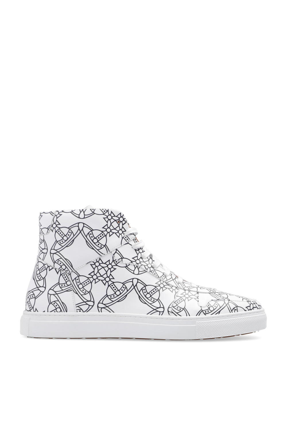 Vivienne westwood jacquard outlet high top trainers